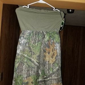 Mossy oak tube dress